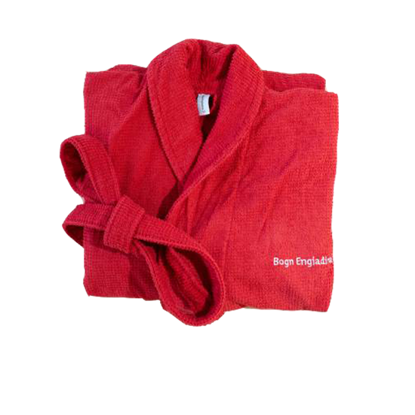 Bild von Bademantel rot